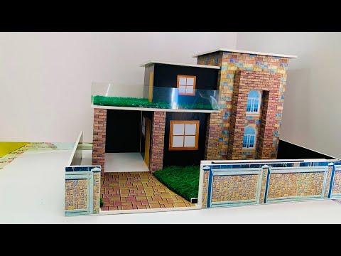 DIY Simple Miniature House | Modern House Model  500 𝐬𝐮𝐛𝐬𝐜𝐫𝐢𝐛𝐞𝐫𝐬 before 30 Oct