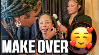 MY DAUGHTER'S GIVE ME A MOMMY MAKEOVER 🤗 | LIFE WITH ROYALTY