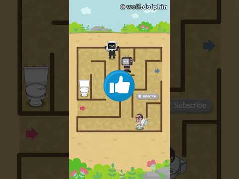 Skibidi Toilet - Maze Game | Save TV WOMAN 스키비디 토일렛 #funny