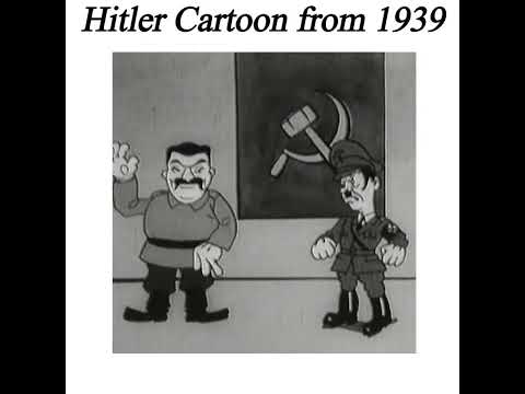 Hitler and Stalin Cartoon from 1939  #interesting  #history  #ww2  #politics  #war