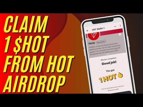 How to Claim 1 Free 🔥 $HOT Token from TRON Mission!