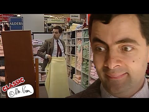 Mr Bean Has His Eye On Something | Mr Bean Funny Clips | Classic Mr Bean