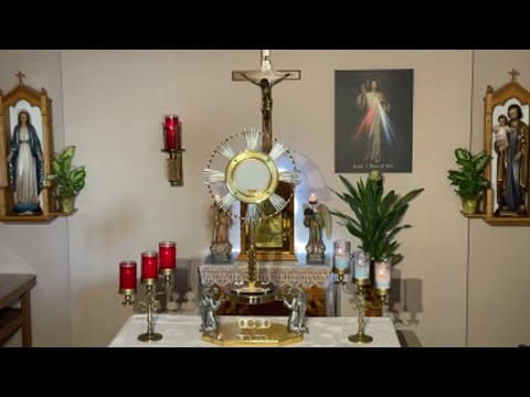 LIVE Eucharistic Adoration - Sisters of Divine Mercy