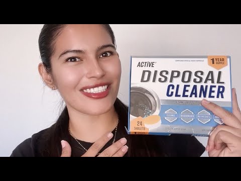 Instrucciones de como limpiar tu triturador de alimentos - ACTIVE DISPOSAL CLEANER TABLETS (Spanish)