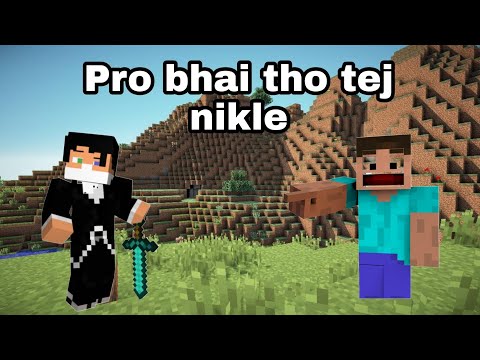 Pro bhai tho gussa ho gay 😭#shorts #minecraftshorts #noobfunnyvideo #youtubeshorts #ytshorts