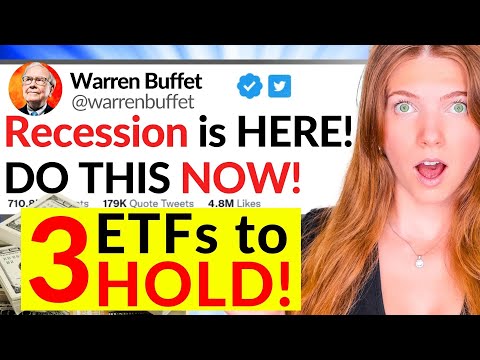 RECESSION is OFFICIALLY Here - 3 ETFs TO BUY + FULL Breakdown