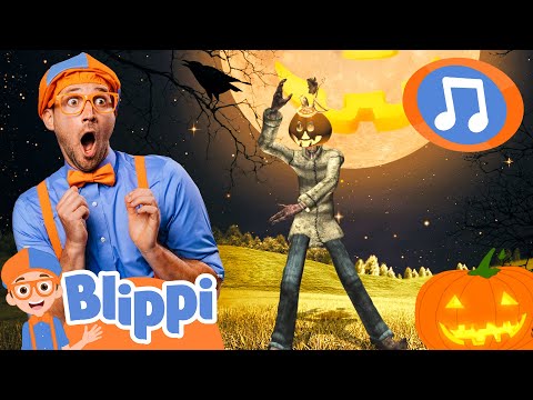 Halloween Trick or Treat Song | Blippi 🚀 | Nursery Rhymes