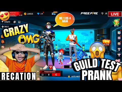 GUILD TEST PRANK ON PANDEY GAMING 😱🔥- SAMSUNG A3,A5,A6,A7,J2,J5,J7,S5,S6,S7,S9,A10,A20,A30,A50