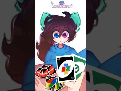 You Vs Me Playing UNO (Animation meme) #animation #music #uno #art #animatic #drawing