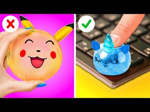 RICH vs. BROKE FIDGET TOYS 😍 DIY Amazing Crafts from Trash! Crazy Cool Ideas by 123 GO!