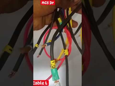 MCB Dressing Lax Connecting 😭▶️ | Wire Connector Connection #shorts