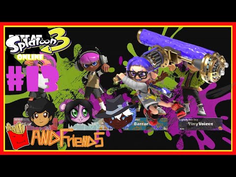 Fries & Friends: Splatoon 3 Online #13 (Ft. Jettts,MagikuMaggi & Tanuva) (Fries101Reviews)