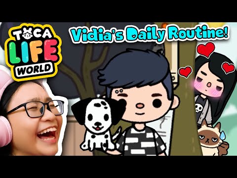 Toca Life World - Vidia's Daily Routine!