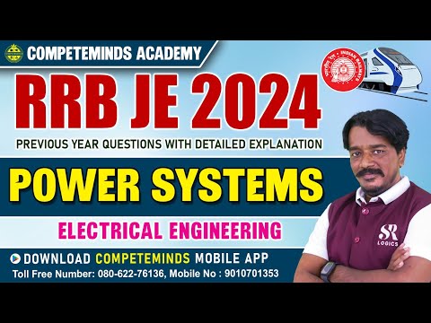 RRB JE 2024 | ELECTRICAL ENGINEERING-POWER SYSTEMS | PREVIOUS YEAR QUESTIONS DETAILED EXPLANATION