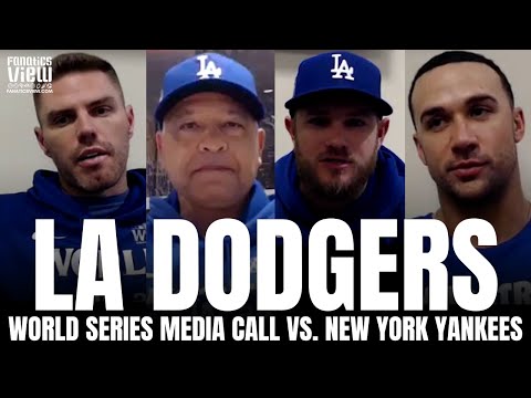 Freddie Freeman, Max Muncy, Dave Roberts & Jack Flaherty on Dodgers vs. Yankees World Series