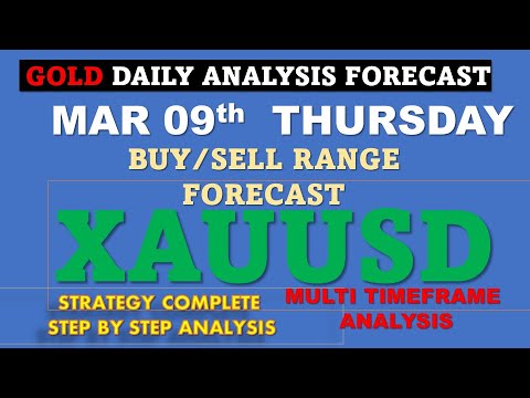 XAUUSD 09  THU | GOLD  Analysis today | chart trading strategy | XAUUSD call  XAUUSD sell buy range