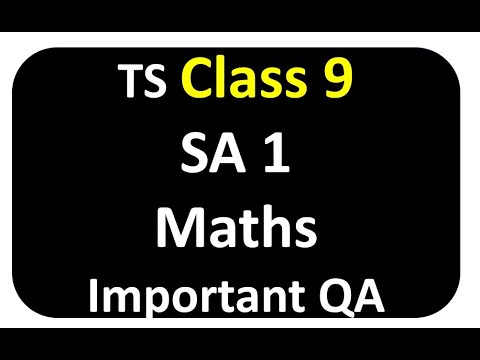 Important long ANS. sa1 maths question paper 2024 9th class. maths sa1 question paper 2024 9th class