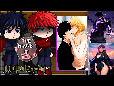 Jujutsu Kaisen React to Sung Jin Woo As Gojo Brother | Jujutsu Kaisen & Solo Leveling | Gacha React