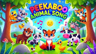 Cocomelon nursery rhymes for kids|PeekaBoo song _peekaboo animals nursery rhymes@Peekaboo_Kidz