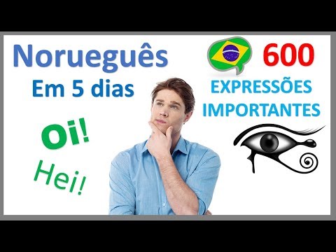 Aprender Norueguês em 5 dias - Conversação para iniciantes