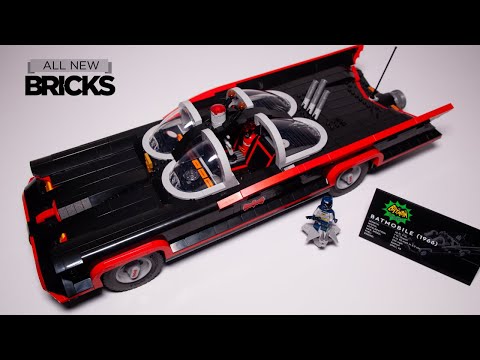 Lego Batman 76328 The Classic TV Series Batmobile Speed Build