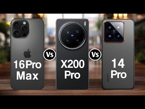 IPhone 16 Pro Max Vs Vivo X200 Pro Vs Xiaomi 14 Pro