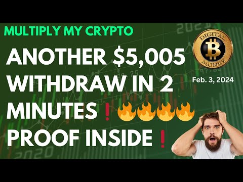 🔥 Another $5,005 Withdraw in 2 Minutes 🤯🚀     ✅ My #1 Project🔥