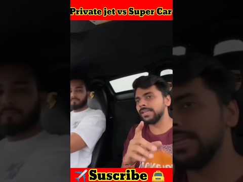 Ab Ki Bar Private Jet ✈️ v/s Porche 🚖 Aamne Samne Elvish yadav // #trending #viralvideos #sortsyt