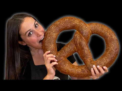 Making GIANT Pretzels