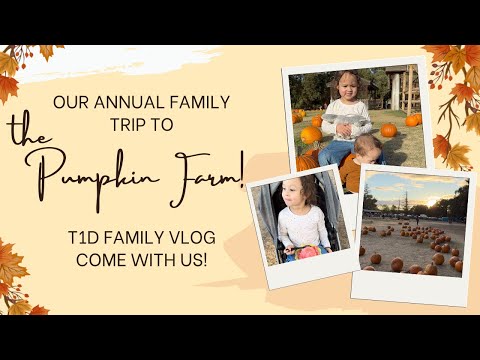 ANNUAL FAMILY PUMPKIN FARM TRIP!🎃💗 #VLOG