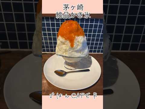 【茅ヶ崎🌴ごはんcafe R】茅ヶ崎のかき氷No.1🍧#茅ヶ崎カフェ#short#shorts#カフェ巡り #湘南カフェ