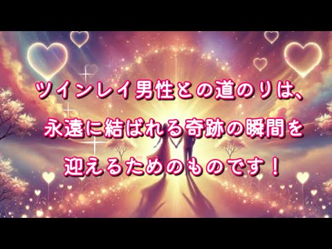 ツインレイ男性との道のりは、永遠に結ばれる奇跡の瞬間を迎えるためのものです！#ツインレイ男性#ツインレイ統合 #ツインレイ覚醒