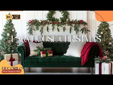 Farmhouse Christmas DIYs You’ll Love! A Beautiful Antique Holiday Home Tour for the Season