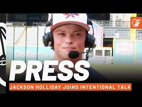 Jackson Holliday Joins Intentional Talk | MLB Network | Baltimore Orioles