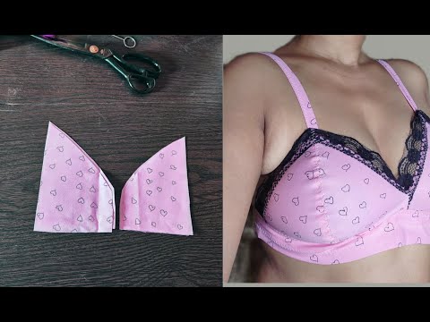 34C No Elastic BRA Cutting and Stitching | C Cup Bra