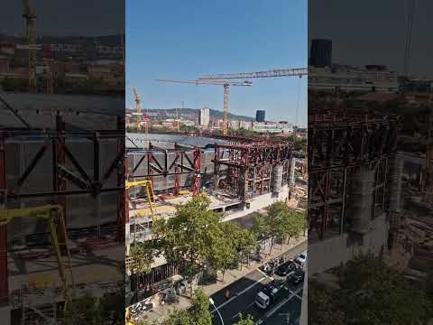 Obras Camp Nou #barça #futbol #barcelona #construction #arquitectura #campnou #footballstadium