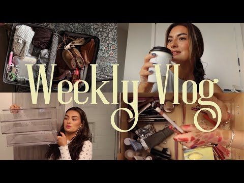 VLOG | More Cleanouts, Makeup Routine, Packing, Road Trip,  Updates, Moving Prep 2  | Mary Skinner