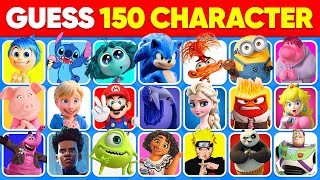 Guess the Character in 3 Seconds | Inside Out 2, Despicable me 4, Minions, Spider-Man | Daily Quiz