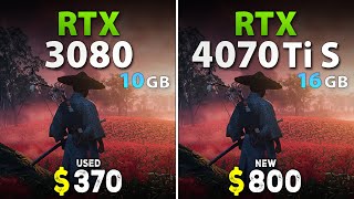 RTX 3080 vs RTX 4070 Ti SUPER // Test in 13 Games, 4K + DLSS