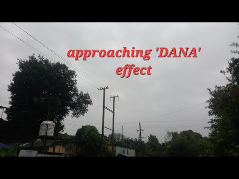 APPROACHING 'DANA' EFFECT I MORNING HOURS I 24 OCTOBER 2024 I BHUBANESWAR I ODISHA