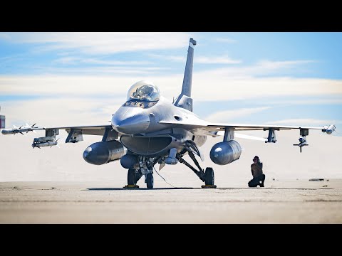 F 16 Fighting Falcon Fighter Jet Take Off at Bamboo Eagle