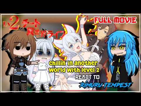 Chillin' In Another World With Level 2 React to Rimuru Tempest | Gacha React | FULL PART