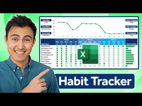 Make a Productivity Tracker in Excel + FREE File