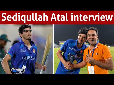 Meet uprising star of Afghanistan cricket Sediqullah Atal