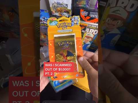 Was I scammed out of $1,000? 🫠 #PokemonCards #Shorts