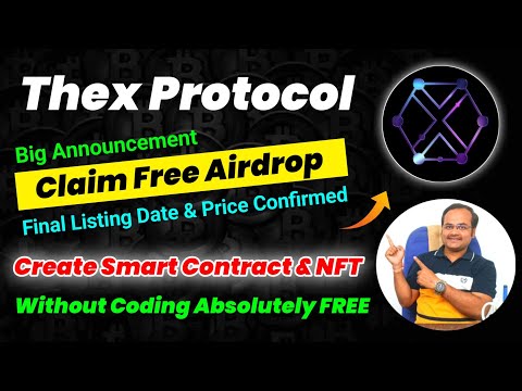 Thex protocol listing & Big Partnerships announcement | listing price 0.50$ | Binance NFT Listing