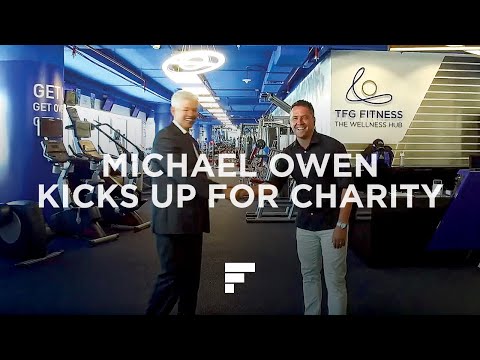 Michael Owen Does The Kick-Up Challenge | The First Group