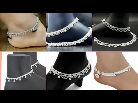 Daily wear Simple Anklet Designs/ आपके पैरों की शोभा बड़ा देगी ये सिंपल पायल/ Chandi ki payal designs