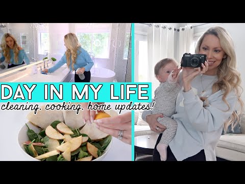 DAY IN MY LIFE: Cleaning, Cooking & Home Updates!