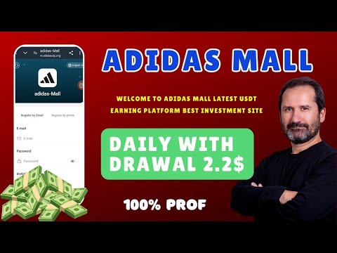 Welcome to Adidas Mall Latest USDT earning platform best investment site